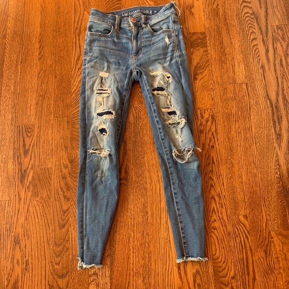 American Eagle Outfitters Denim - American Eagle Ripped Jeans